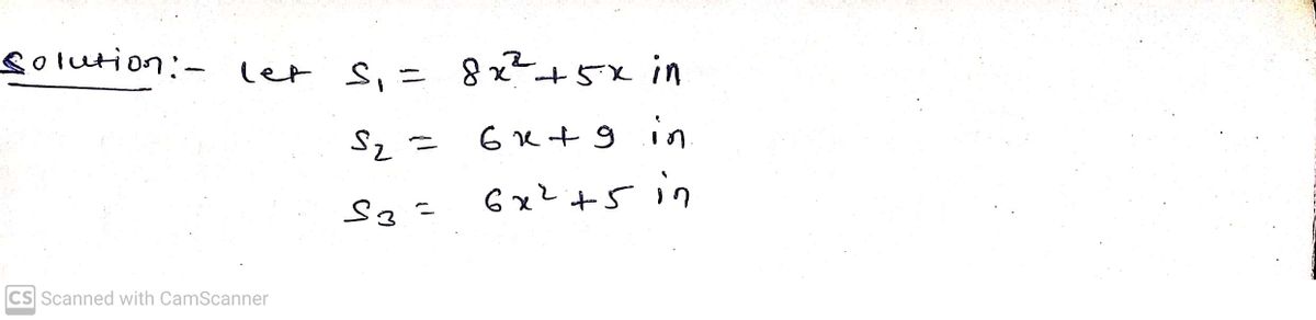 Algebra homework question answer, step 1, image 1